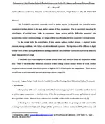 Relaxation of Shot Peening Induced Residual Stresses in Ti-6Al-4V Impact on Damage Tolerance