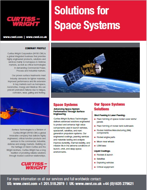 Solutions for Space Systems Brochure